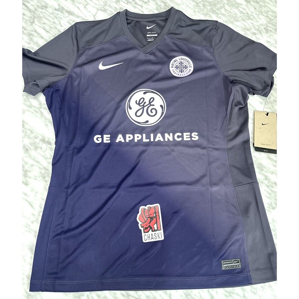 Nike Racing Louisville FC Stadium Away Football Soccer Jersey NWSL women' Large